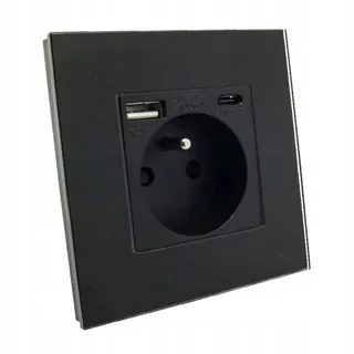 Elektrická zásuvka B-LINE s USB A&C 2,1 Ampér