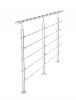 Zábradlie 170 cm, Fi42.4 / 5X FI12MM, SKLIF