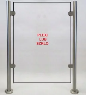 Zábradlie bariéra oddeľujúca separačné 60cm