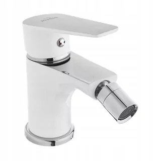 Bidetová batéria - Bidet Batéria Biela Chrome Innuna Dokos