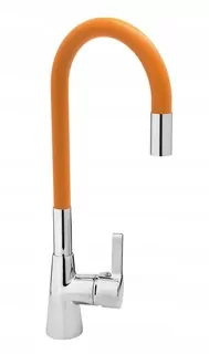 Drezová batéria s flexibilným výtokom - 'FLEXIBLE' ORANGE