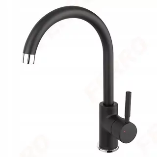 Luxusná umývadlová batéria LUGIO BLACK BLG4 FERRO