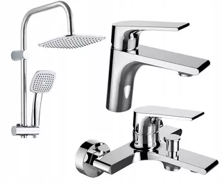 Vodovodná batéria set - Kúpeľňa Bath Basin Plato + pláštenka