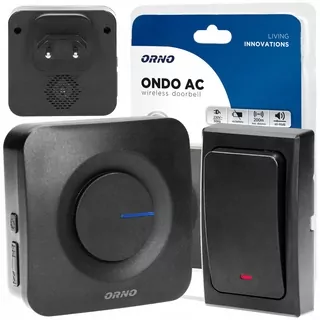 Bezdrôtový zvonček Orno 200 m 90 dB