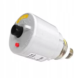 Automatická pojistka, vstupný prepojený ispáč L-25 a ghs 101 2250 VP9203 s uchytím na utesnenie