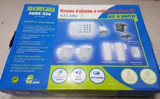BEZDRÔTOVÝ ALARM SYSTÉM SECURCASA SGRX 434