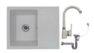 Žula drevík 1 komorár s odpadu + baterie gala biela +