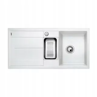 BLANCO METRA 6 S biela s automatickým uzáverom