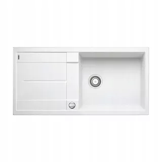 BLANCO METRA XL 6 S biela s automatickým uzáverom