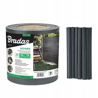 BRADAS páska na balkónové ploty 19CMX35M + klipy