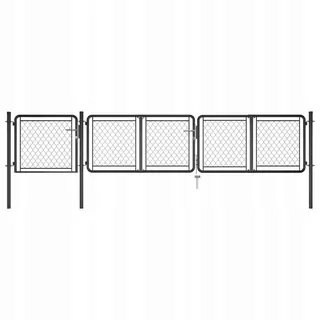Garden Gate Steel 75x395cm