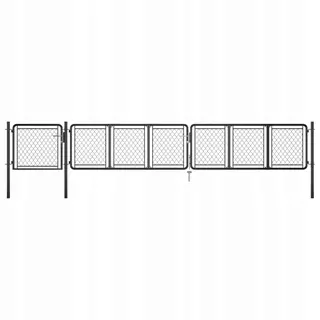 Záhradná brána Steel 75x495cm