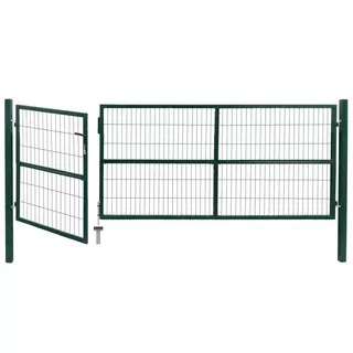 Garden gate Green Green 350x120cm