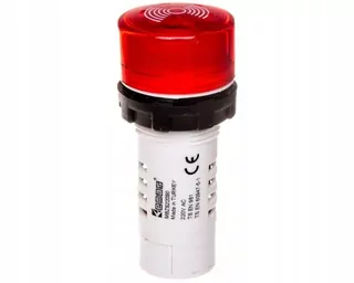 BUZZER DIEL 230V AC 90 dB podsvietený