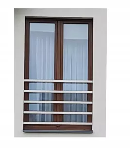 Francúzsky balkón, Inox profil okien 170 -190 cm