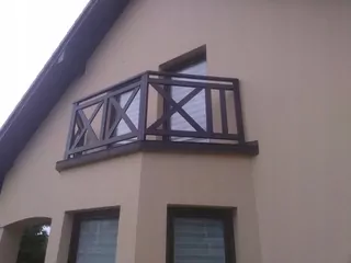 Zábradlie z elegantnej X80 kovové zábradlie zábradlie