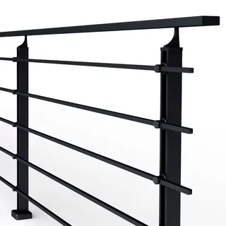 Hliník Balustrada 3 MB, 5 x Čierna náplň