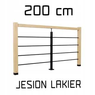 Balustráda Baller Drevená Metal 2m Simple