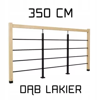 Balustráda Baller Drevená Metal 3,5m Simple