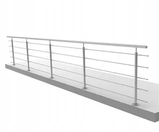 Nerezová oceľ balustráda 5 x o 12 mm - 5.2MB