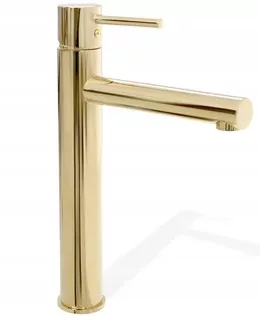 Umývadlová batéria - Umývadlo batérie vysokej Tess Light Gold Gold