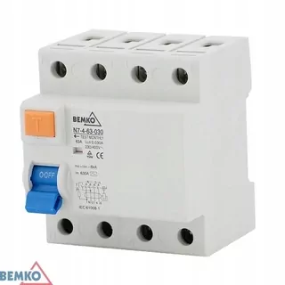 Bemko 4P 25 A 30mA AC rozdeľovač prúdu