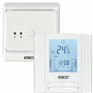Bezdrôtový elektronický termostat s programátorom a rádiovým prijímačom, NO: TC320SR
