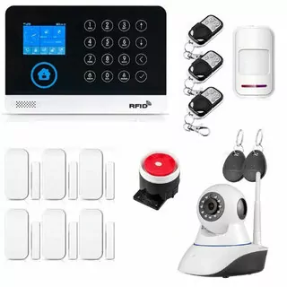 Wireless Alarm wireless GSM SMS APP Web IP kamera