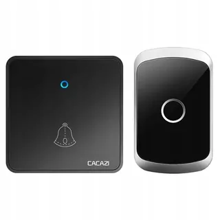 Bezdrôtový zvonček 300 m Diaľkové ovládanie batérie Vodotesný konektor Smart House Ringbell 0 110