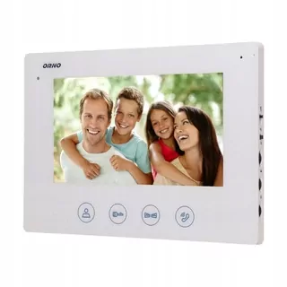 Biely videomonitorový videodverový systém CERES 7" ORNO®