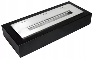 Vložka do vstavaného krbu Biokominki GMT 36x15,3x15,3 cm čierna