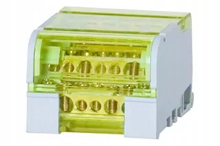 Štvorpólový rozvádzač 100 A - 7 otvorov