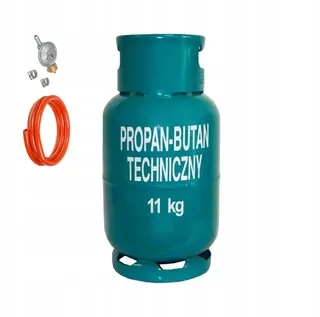 Plyn valec propán 11kg regulátor + + + hadica TIES