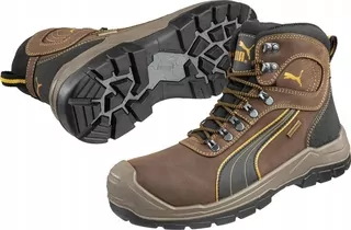 Topánky 630220, S3, HRO veľkosť 40, hnedá Puma