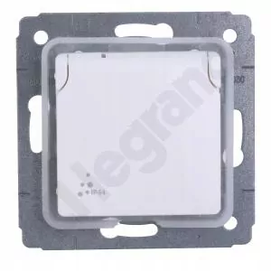 Zásuvka - CARIVA 773628 Single Socket s IP44 bez rámca