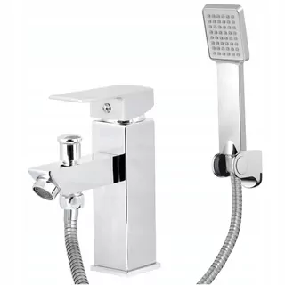 Stojaca sprcha s vaňou CARO CHROM MACHINE