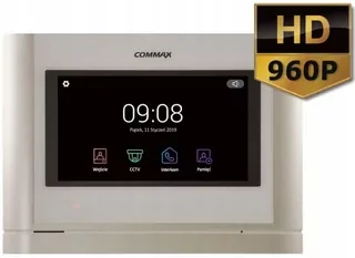 Monitor Commax CDV-704MA 7" zo série "FINE VIEW HD" s LED podsvietením, napájanie 230 V