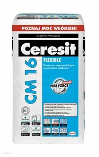CERESIT CM16 Flexibilná lepiaca malta