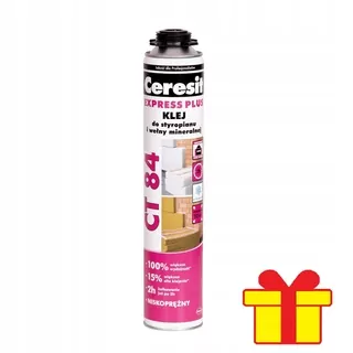 Lepidlo -  Ceresit CT84 Express plus lepidlo pre vlny polystyrofoam