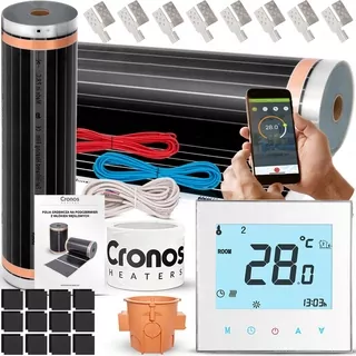 CRONOS Vyhrievací film infračervená rohož s termostatom WiFi 140 W/m2 5m2