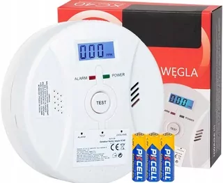 Carbon Oxide Detector Coal Detector Čo LCD AAA