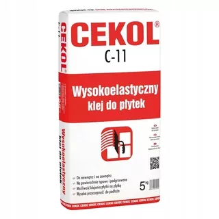 Cekol Vysoko elastické lepidlo na obklady C-11 5 kg
