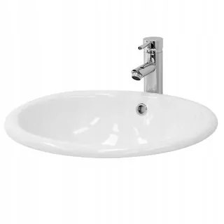 Kuchynský drez - Keramické Smoowy biele lesklé 49 × 19.5 × 40,5 cm