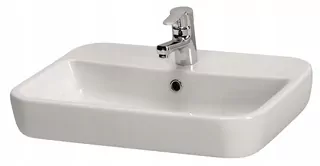 Obdĺžnikové umývadlo na dosku Cersanit Caspia