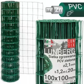 Zvárané pletivo potiahnuté 100 × 100 h1,2m 20m