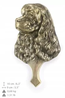 Zvonček - Kocker Španiel Knocker pre mosadzné dvere