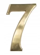 Mosadzná číslica 18 cm - 7
