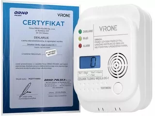 DC-1 Čad senzor Certificate teplomer Batérie