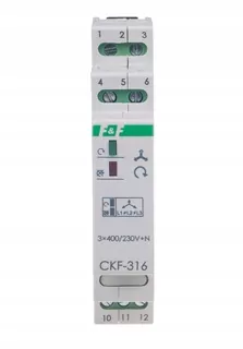 Snímač relé sekvencie a pokles fázy CKF-316 F&F FiF FF