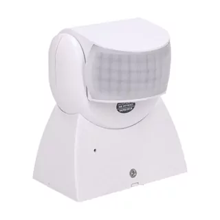 Pohybový senzor 180/360 stupňov IP65 1200 W biela